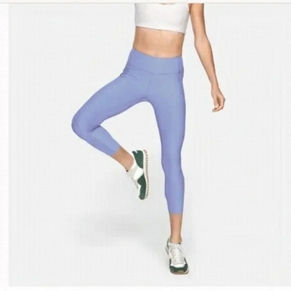 Outdoor Voices Size M Periwinkle Warm Up Legging - Picture 1 of 17